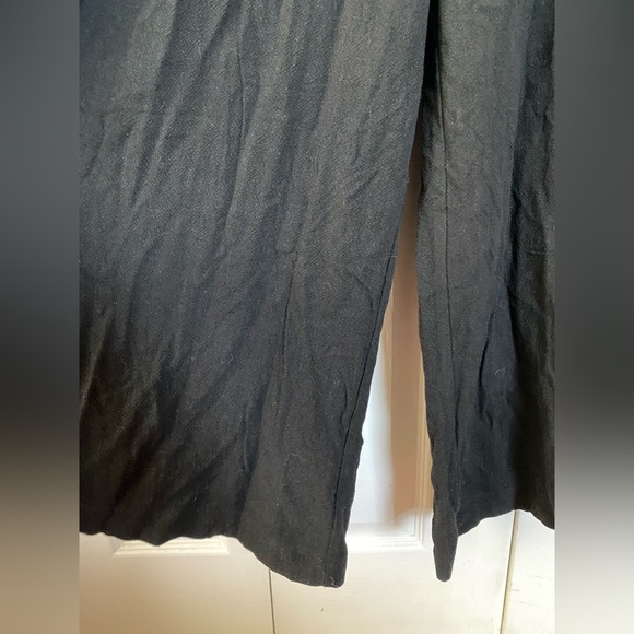 Budding Impression Black Floral Print Tie-Back Wide-Leg Jumpsuit - Picture 3 of 7